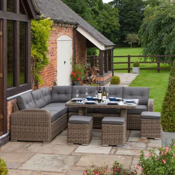 Thornbury Corner Dining Set Natural HA Table - Image 2