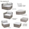 Marbella Multifunction Lounge Set - Image 11