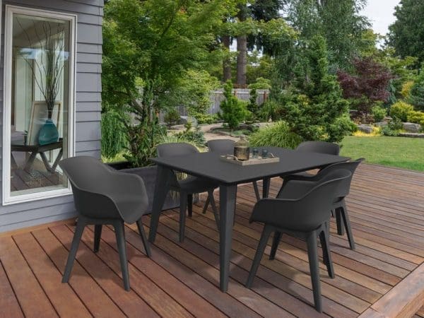 Akola Lima 6 Seat Dining Set - Image 2