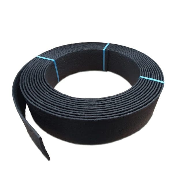 RecoEdge Plastic Garden Edging Roll 20m - Black