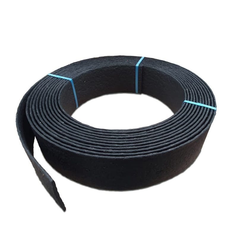 RecoEdge Garden Edging 20m Roll Black Lawn Edging