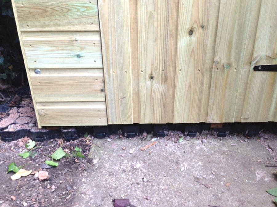 6ft x 4ft Plastic Shed Base Kit Installation - Featured Image