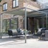 Sliding Roof Gazebo 2.8m x 2.8m