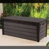 Keter Brushwood 570L Storage Box - Brown - Image 2