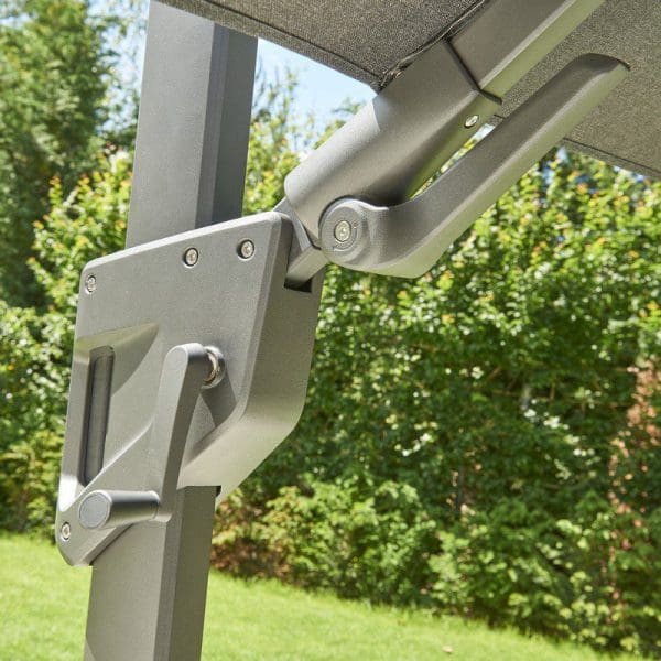 Royce Ambassador LED Nova Sun Parasol Carbon - Image 2