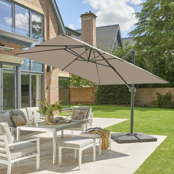 Royce Executive Standard Parasol Taupe