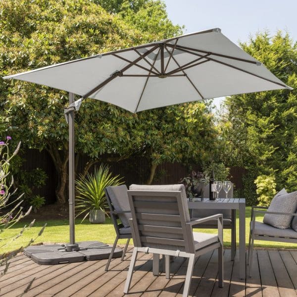Royce Junior Parasol Soft Grey