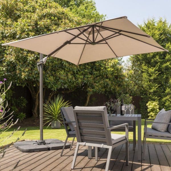 Royce Junior Parasol Taupe - Image 2