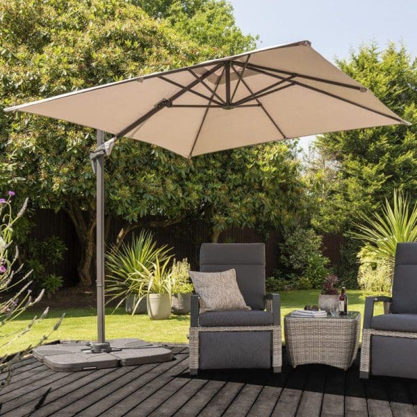 Royce Junior Parasol Taupe - Image 3