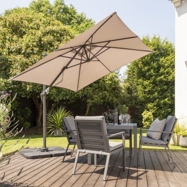 Royce Junior Parasol Taupe