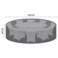 Dining Set Cover - 8 Seat Round