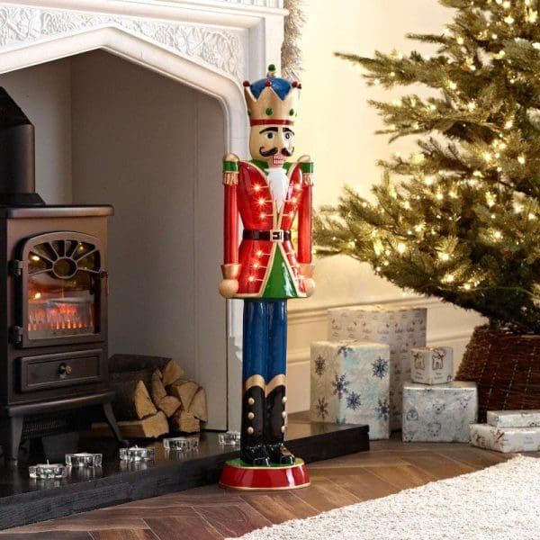 Norbert King Christmas Nutcracker Figure - Red