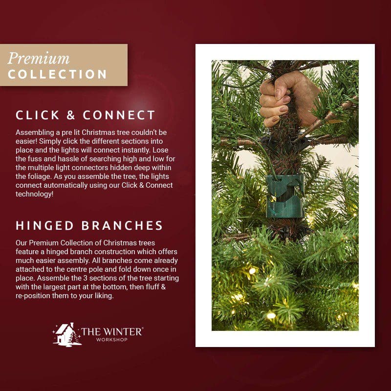 7.5ft Richmond Fir PreLit Artificial Christmas Tree