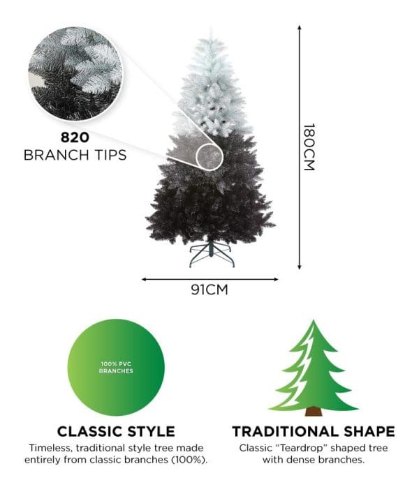 6ft Arizonica Spruce Artificial Christmas Tree - Image 9