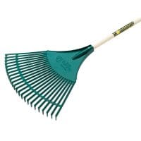 BPR Plastic Leaf Rake Ash Shaft
