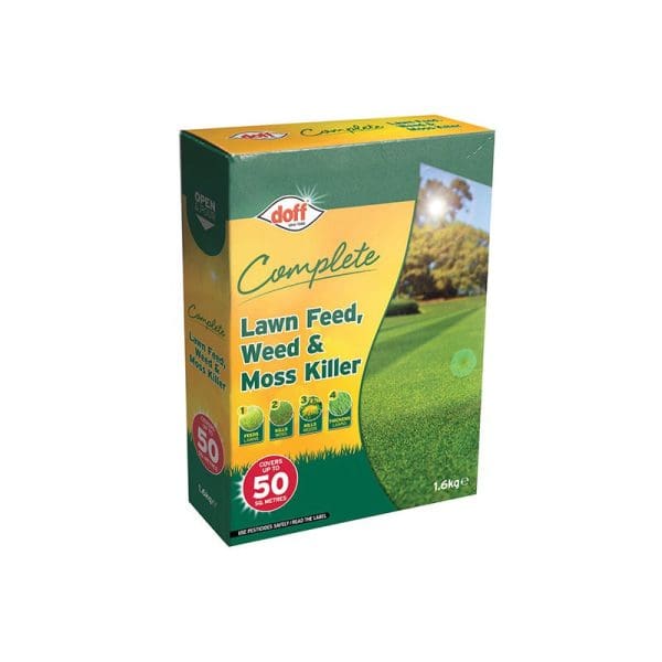 Complete Lawn Feed, Weed and Moss Killer 1.6kg