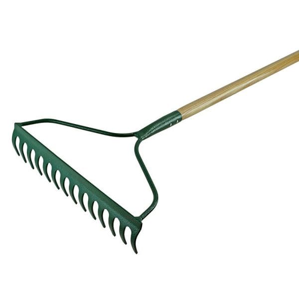 Countryman Garden Rake 14 Flat Tines