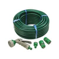PVC Reinforced Hose 15m Fittings and Spray Gun