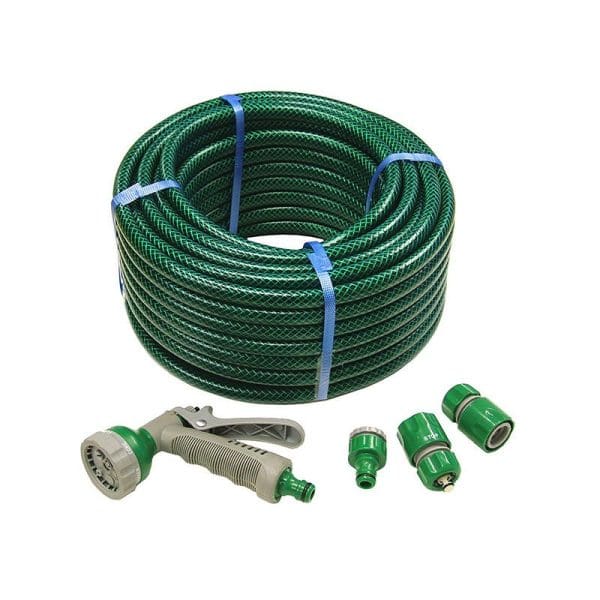 PVC Reinforced Hose 30m Fittings and Spray Gun