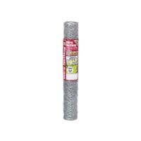 Galvanised Wire Netting 50mm² Hexagon, 10 x 0.6m