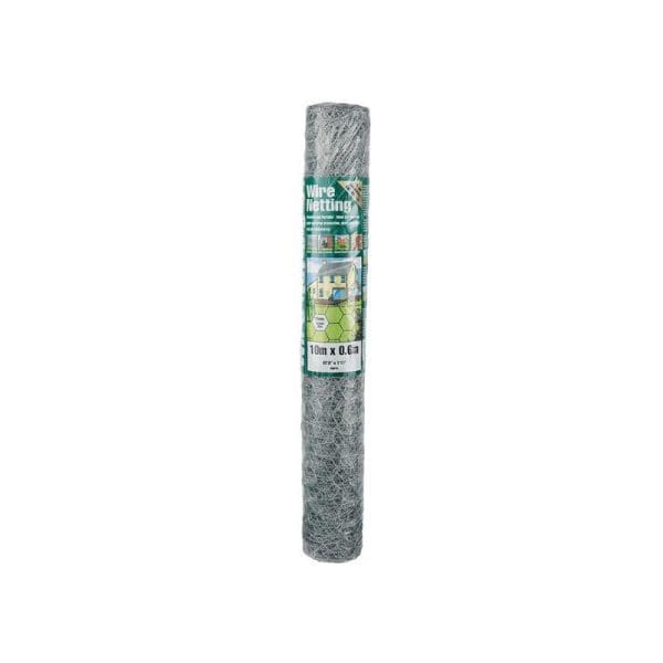 Galvanised Wire Netting 25mm² Hexagon, 10 x 0.9m