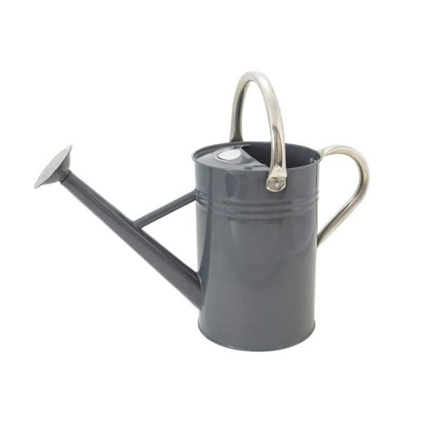 Metal Watering Can Cool Grey 4.5 litre