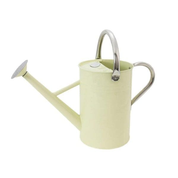 Metal Watering Can Vintage Cream 4.5 litre