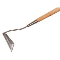 Stainless Steel Long Handled 3-Edged Hoe, FSC
