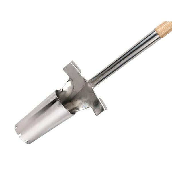 Stainless Steel Long Handled Bulb Planter, FSC