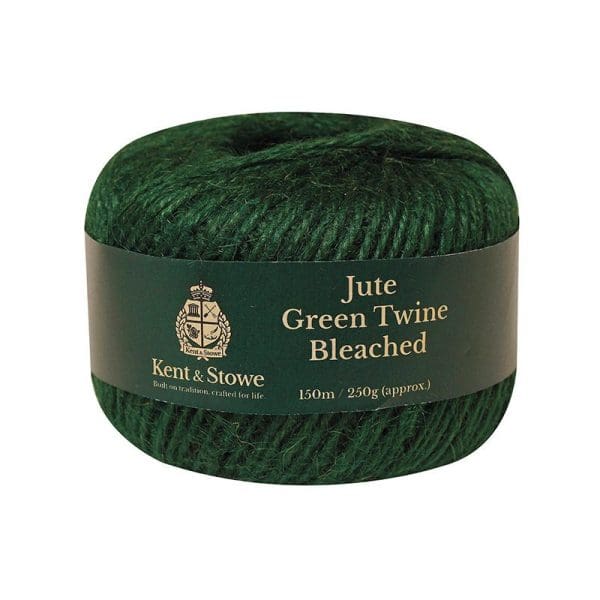 Jute Twine Bleached Green 150m (250g)