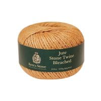 Jute Twine Bleached Stone 150m (250g)