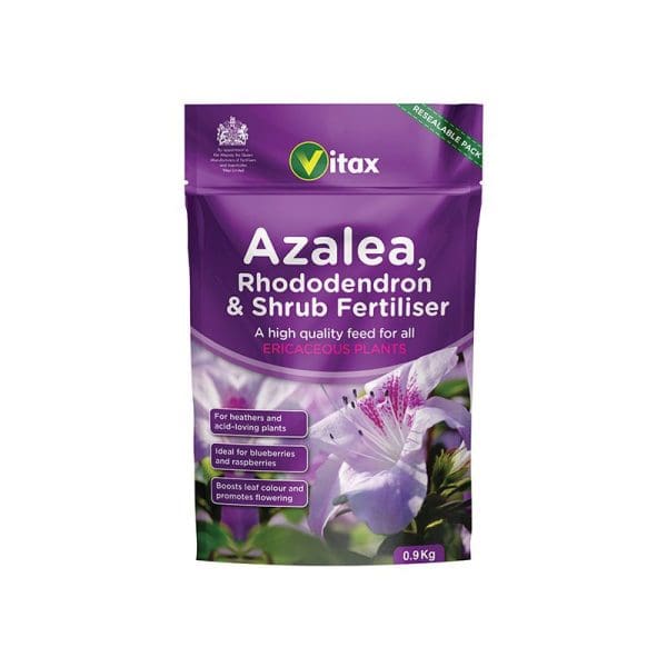 Azalea, Rhododendron and Shrub Fertilizer 0.9kg Pouch