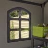 Airevale 8x6 Apex Plastic Shed - Light Grey - Image 6