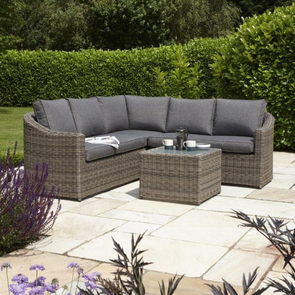 Bunbury Corner Sofa Set Natural Weave