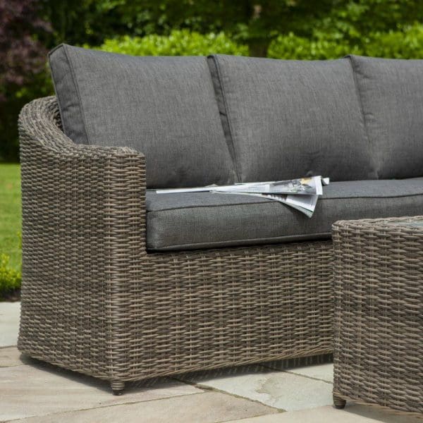 Bunbury Corner Sofa Set Natural Weave - Image 2