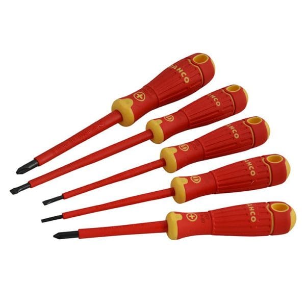BAHCOFIT Insulated Scewdriver Set, 5 Piece