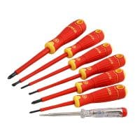 BAHCOFIT Insulated Screwdriver Set, 7 Piece