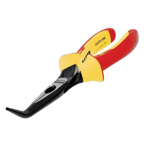 2427S ERGO Insulated 45º Bent Nose Pliers 200mm (8in)