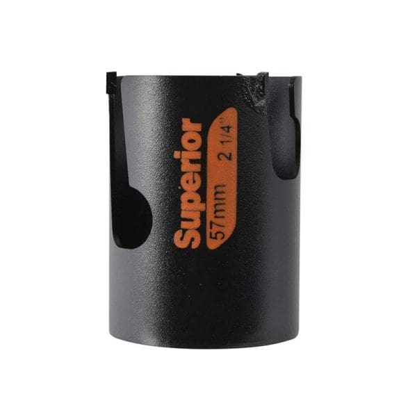 Superior Multi Construction Holesaw Carded 57mm