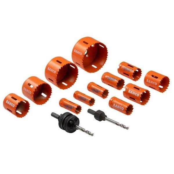 Plumber's Bi-Metal Holesaw Set, 14 Piece