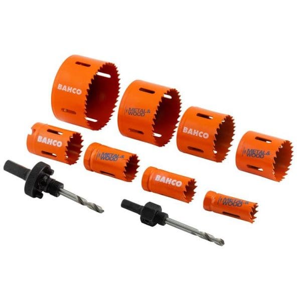 Electrician's Bi-Metal Holesaw Set, 10 Piece