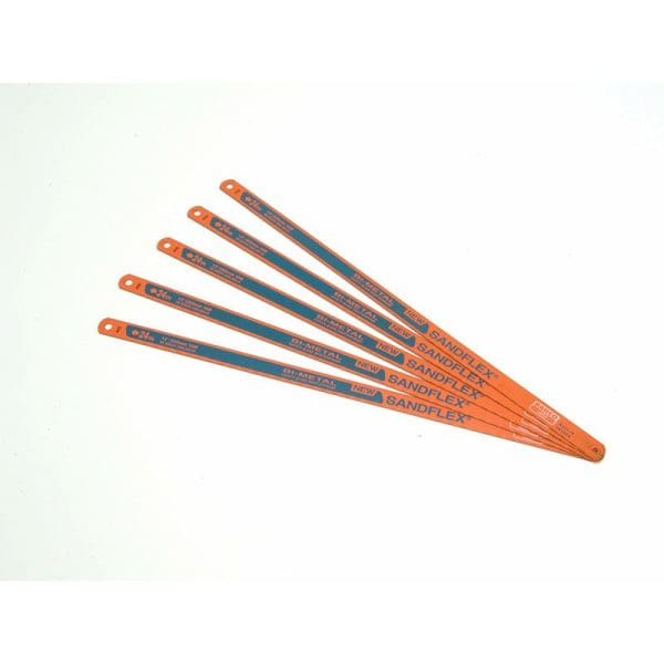 3906 Sandflex Hacksaw Blades 300mm (12in) x 24 TPI (Pack 5)