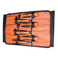 424-P Bevel Edge Chisel Set in Roll, 6 Piece