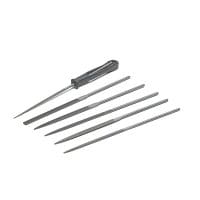 Needle File Set of 6 Cut 2 Smooth 2-470-16-2-0 160mm (6.2in)