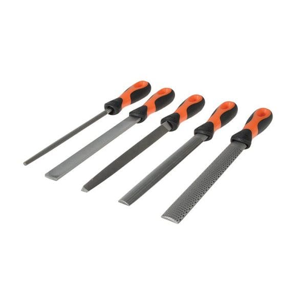 1-477 Engineering File and Rasp Set, 5 Piece
