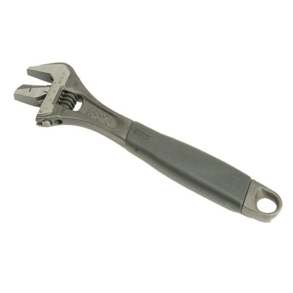 9072P Black ERGO Adjustable Wrench Reversible Jaw 250mm (10in)