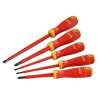 BAHCOFIT Insulated Screwdriver Set, 5 Piece