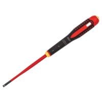 ERGO Slim VDE Insulated Slotted Screwdriver 4.0 x 100mm