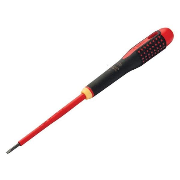 ERGO Slim VDE Insulated Slotted Screwdriver 3.5 x 100mm