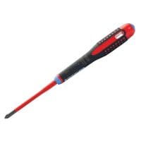 ERGO Slim VDE Insulated Pozidriv Screwdriver PZ1 x 80mm